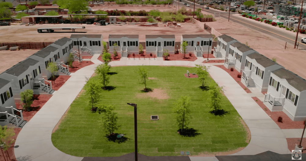 Tiny Home Community Opening Lotus Living